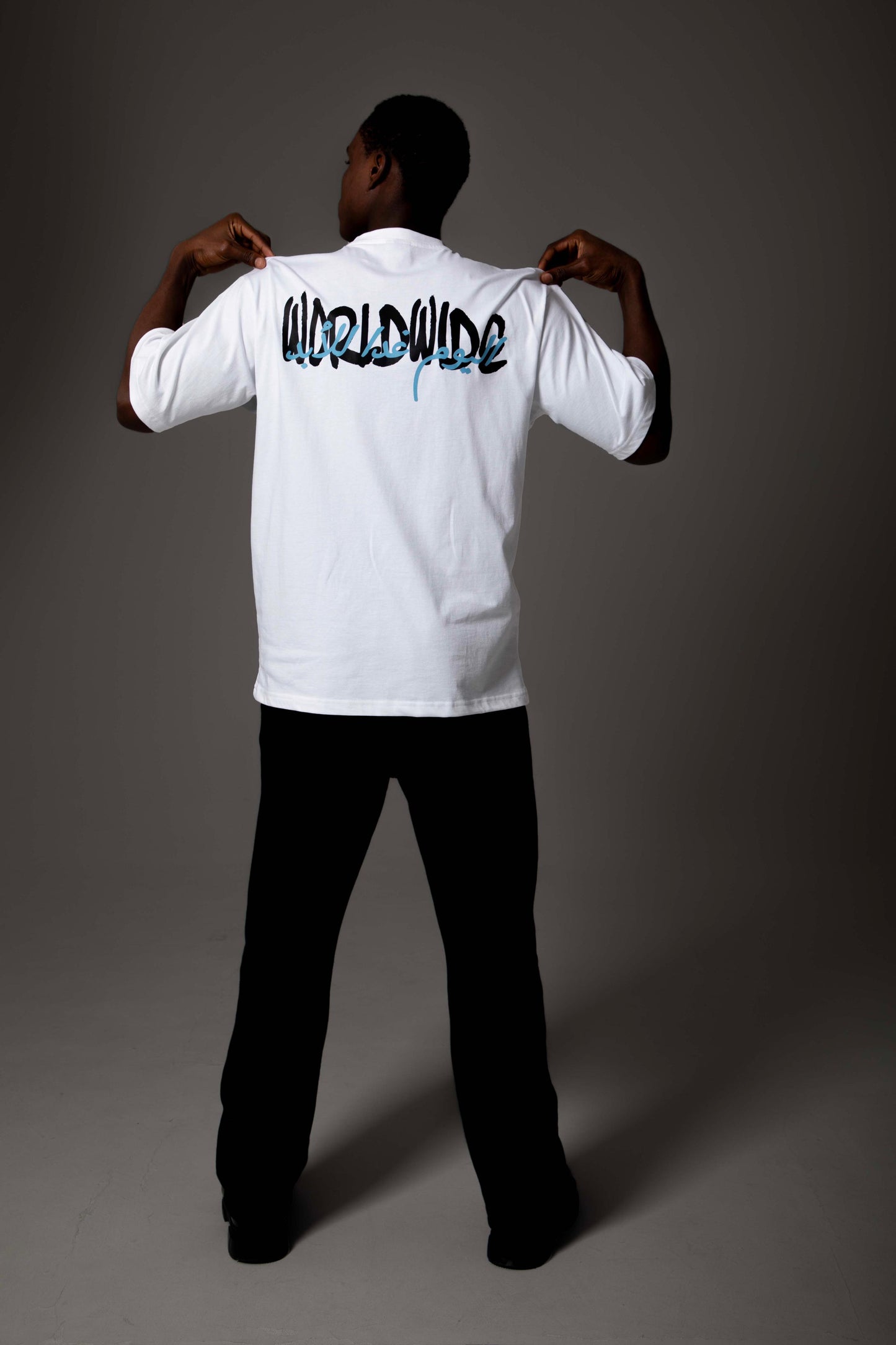 "WORLDWIDE" TEE [WHITE]